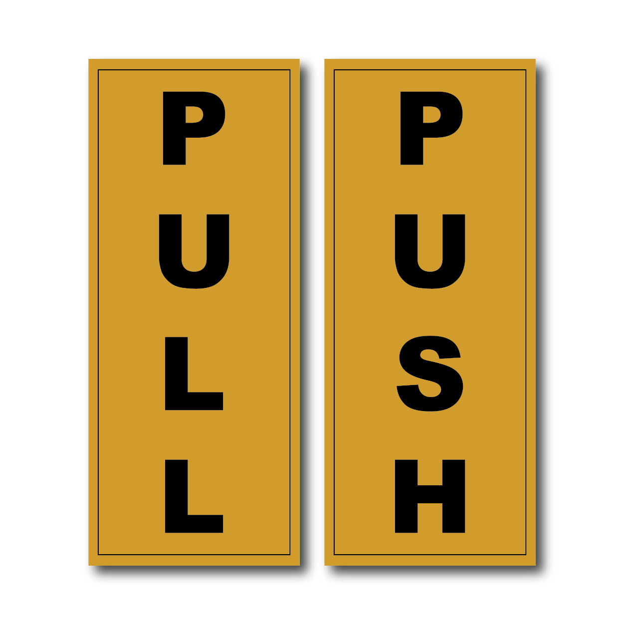 Push and Pull - Label