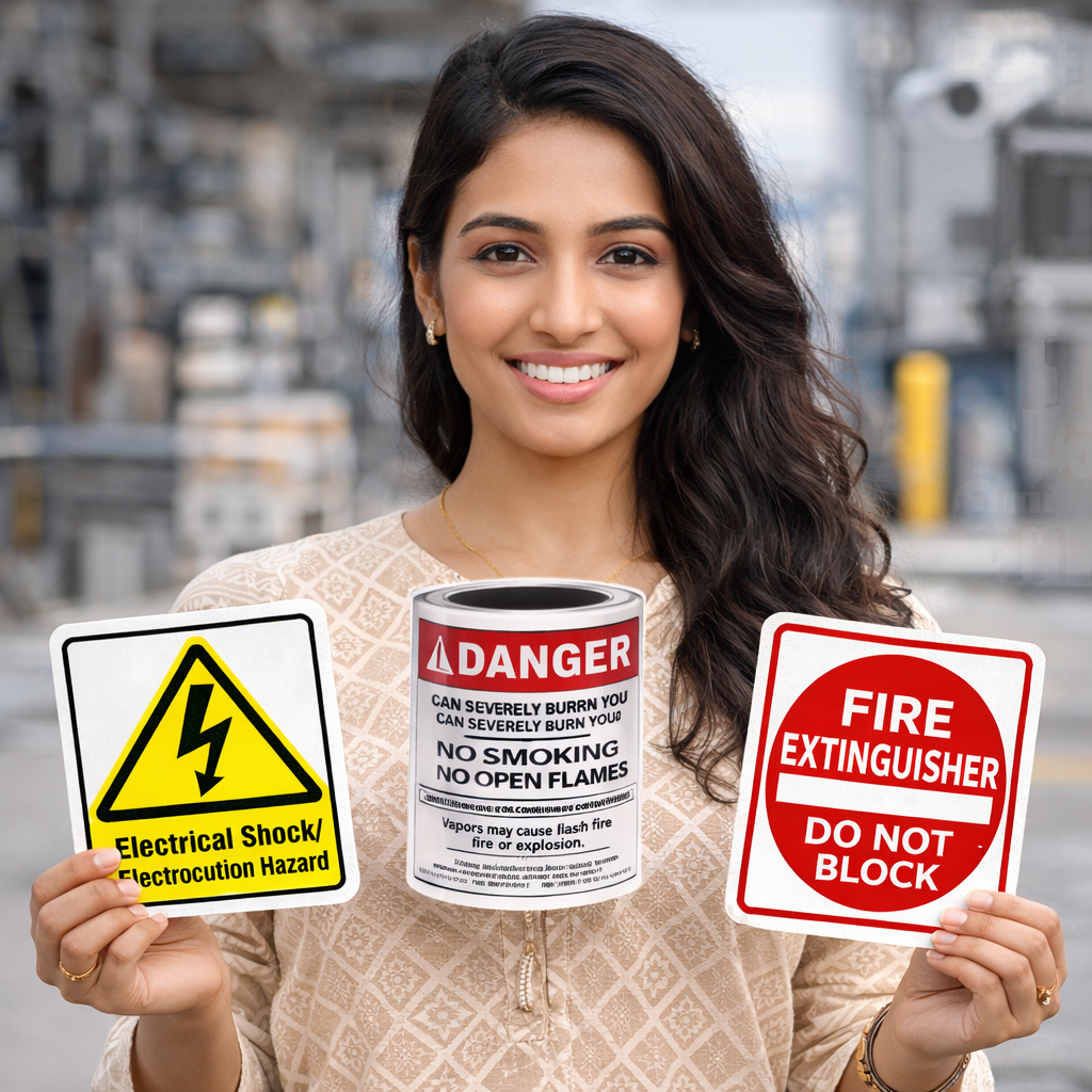 Safety Labels, Stickers
