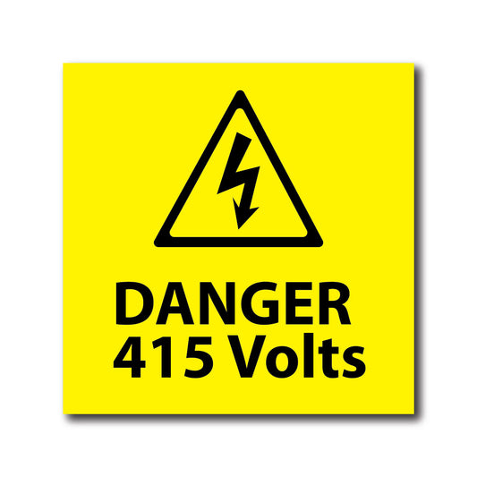DANGER 415 Volts - SIGN