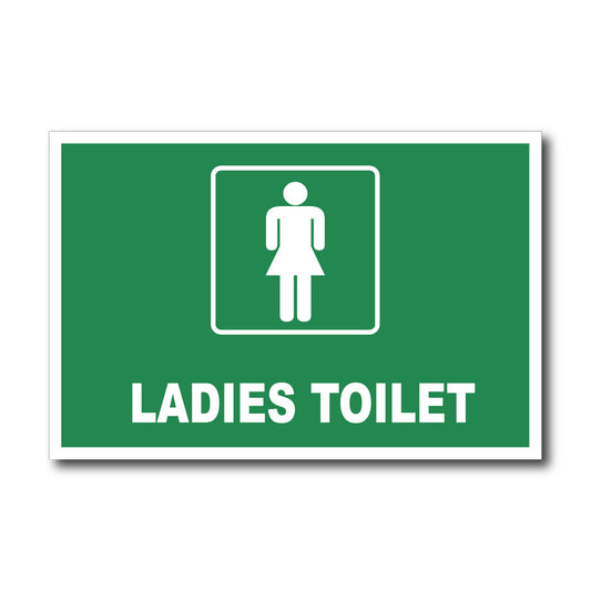 Ladies Toilet - Sign