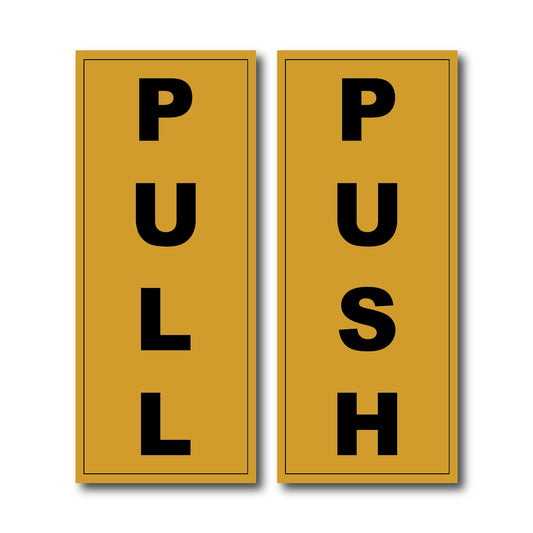 Push and Pull - Label