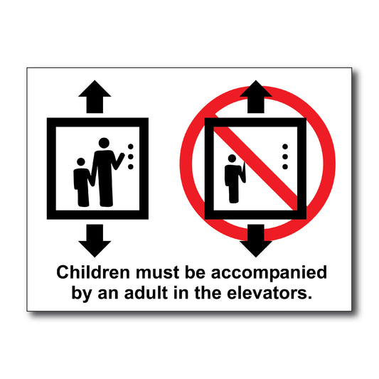 Child must be accompanied